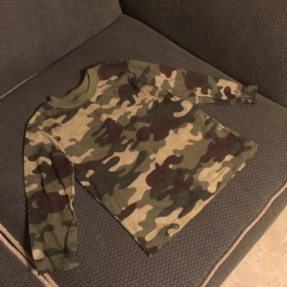 Long Sleeve Camouflage Shirt